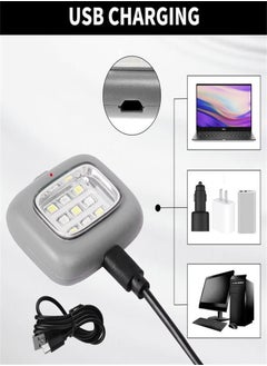 Generic Running Lights 2 Pack Safety Jogging LED Light for Runners and Joggers High Visibility Reflective Running Gear with USB Charging Line and Strong Magnetic Clip for Night Running Walking Hiking  - Image 4