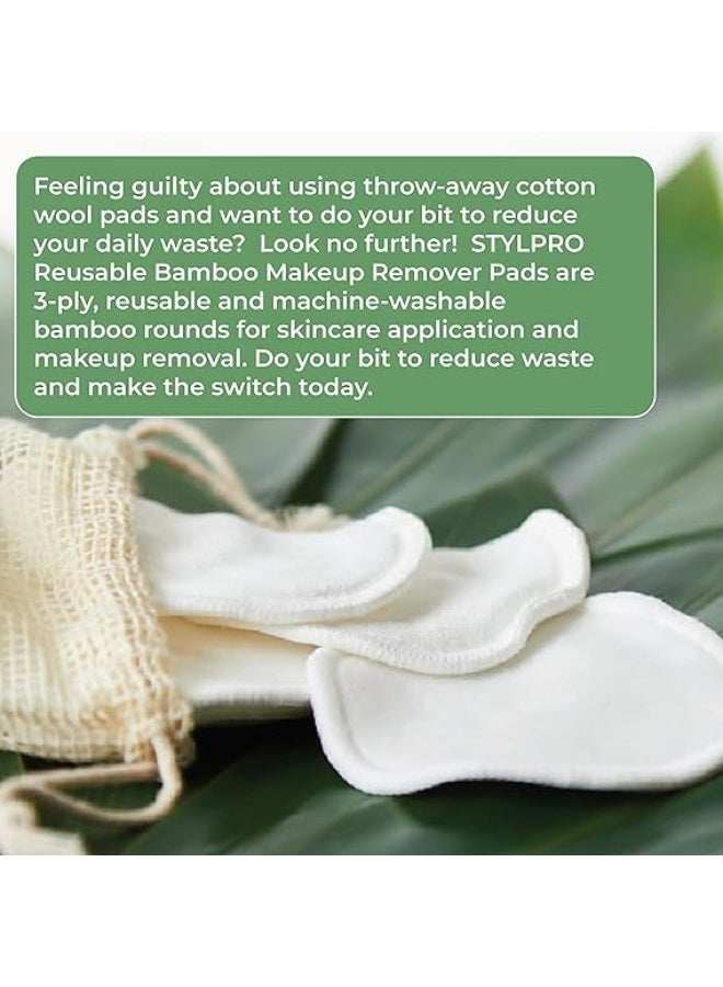 StylPro Reusable Make-Up Remover Pad Set - Image 3