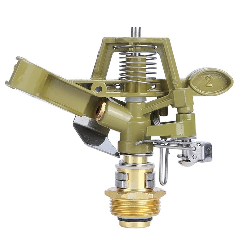 Aluminium Alloy Garden Lawn Rocker Arm Irrigation Water Sprinkler Nozzle For Dust Reduction And Public Green Areas - Image 2