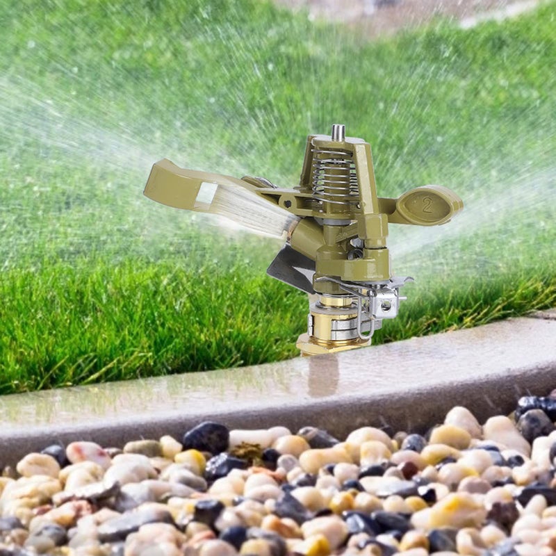 Aluminium Alloy Garden Lawn Rocker Arm Irrigation Water Sprinkler Nozzle For Dust Reduction And Public Green Areas - Image 4