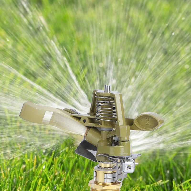 Aluminium Alloy Garden Lawn Rocker Arm Irrigation Water Sprinkler Nozzle For Dust Reduction And Public Green Areas - Image 3