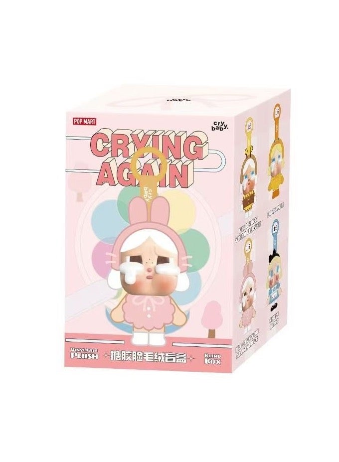 PopMart Labubu CRYBABY Crying Again Series Blind Box – Official Plush Vinyl Face Collectible (1 Random Figure) - Image 3