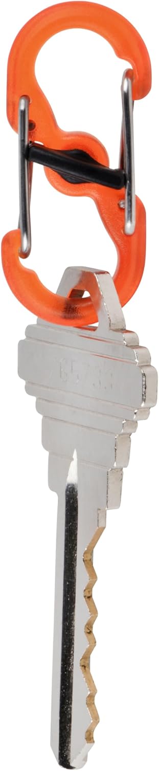 NiteIze Nite Ize KeyRack Steel SBiner  Plastic Key Carabiner Organizer with 6 SBiners  Keychain Accessories to Hold Keys Securely and Separately - Image 4