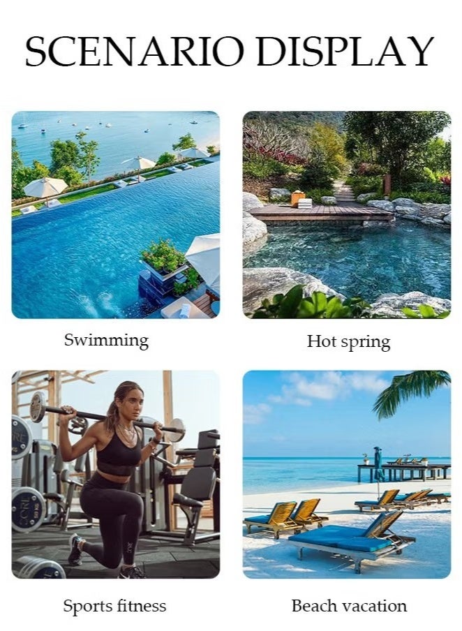 ZVEV Beach Towel, 140*70cm Microfiber Lightweight Thin Beach Towel for Adults Kids,Sand Free Quick Dry Super Absorbent Large Towels for Swimming, Pool, Camping, Yoga, Workout, Traveling - Image 5