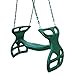 Gorilla Playsets 040037G Dual Ride Glider BacktoBack Tandem Swing Green Green Plastic Coated Chains MultiChild Swing - Image 4