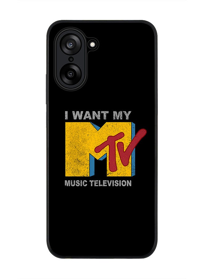 Stylizedd For OnePlus Nord CE5 / Ace 5 Racing Case,Slim fit Camera Protection, Shockproof Thin Phone cover  - I want my mtv