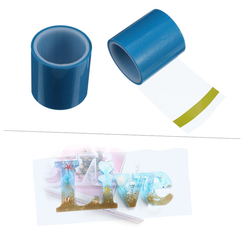 Seamless Adhesive Tape 2 Rolls For Jewelry Making UV Resin Pendant DIY Crafts - Image 4