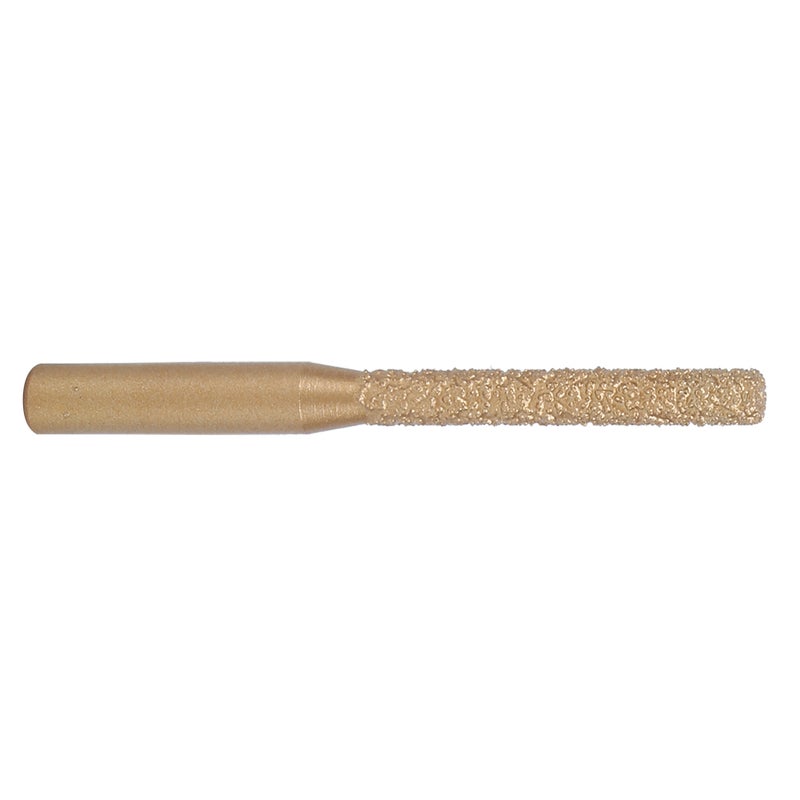 Diamond Router Bits Golden Brazed Straight Shank for Quartz Stone Marble Seam Knife6.35 x 7 x 65mm - Image 3