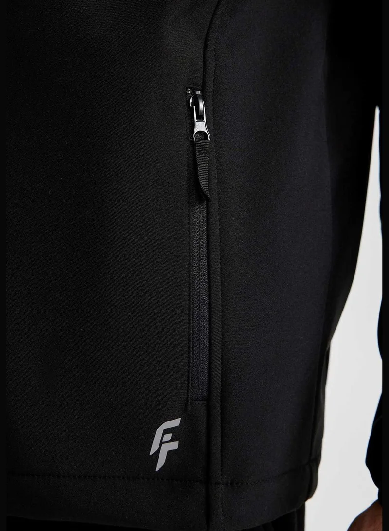 DeFacto Man Slim Fit Hooded Long Sleeve Jacket