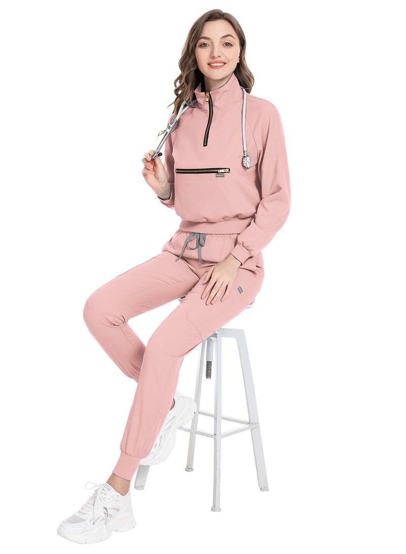 KUYING New V-neck Split Style Medical Work Uniform - Image 1