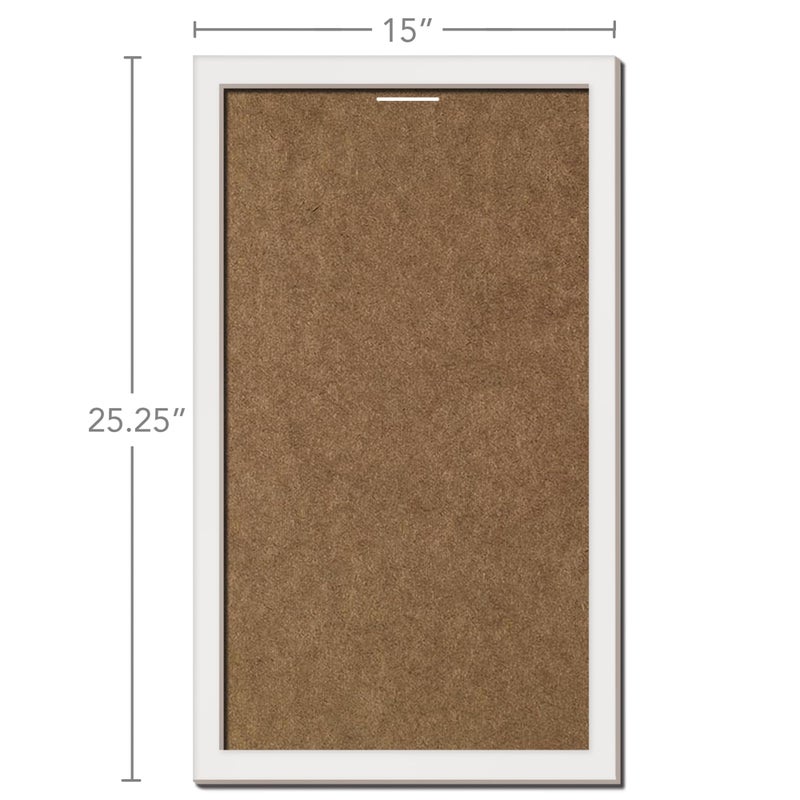 Lang, Contemporary Wall Calendar Frame - White Finish - Image 3