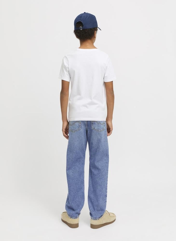 Jack & Jones Junior - Kids Original Stright Fit Jeans - Image 1