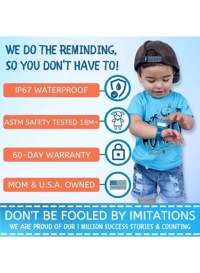 POTTY TIME Meet Watch The 1st Watch Made to Help Your Child Train (Lights & Music for Fun 30, 60 or 90 Min Reminders), Blue - Image 2