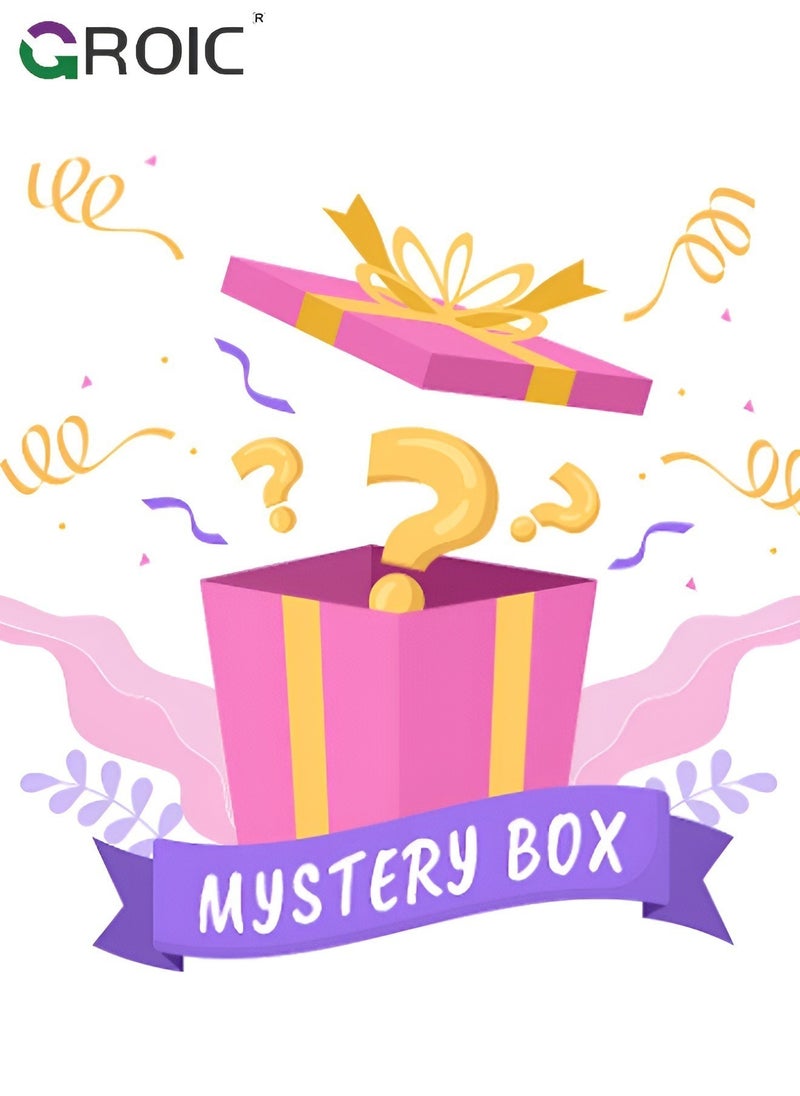 GROIC - Premium Mystery Box, Blind Box,Fun & Mysterious Surprise Box, Random Delivery One of Multiple Products, Exciting & Super Value, Opening Your Mystery Box Trip, Never Live Up to Your Expectations - Image 1
