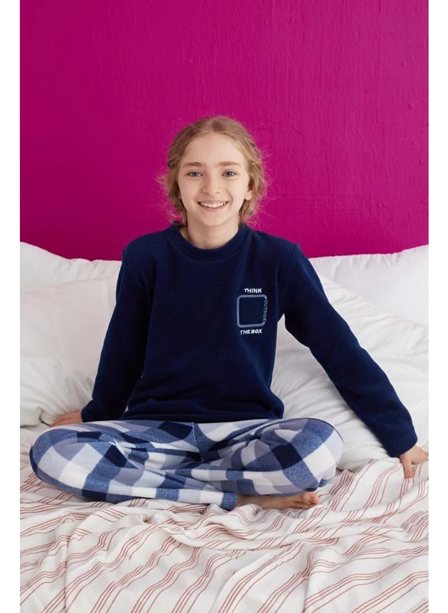 Tofisa 23934-DARK BLUE Children's Pajama Set