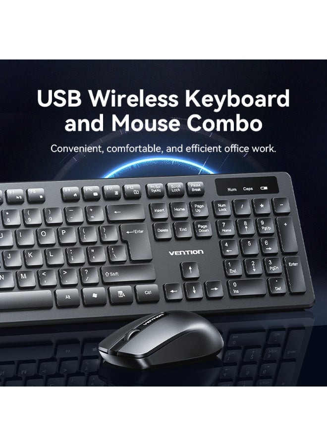VENTION Wireless Keyboard and Mouse Model # KTDB0-EN - Image 2