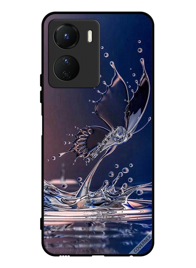 Covernex Protective Case Cover For Vivo Y16 Water Drops Butterfly - Image 1