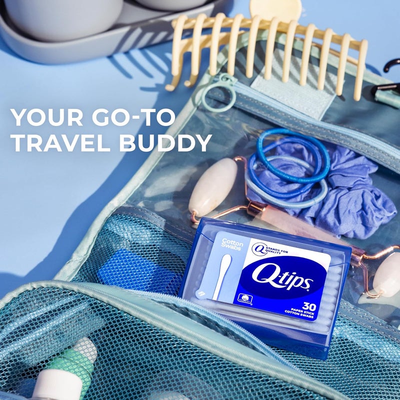 Q-tips Cotton Swabs Travel Pack - 30 Count - Image 3