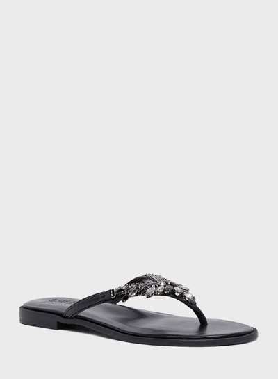 Naturalizer Embellished Flat Sandals