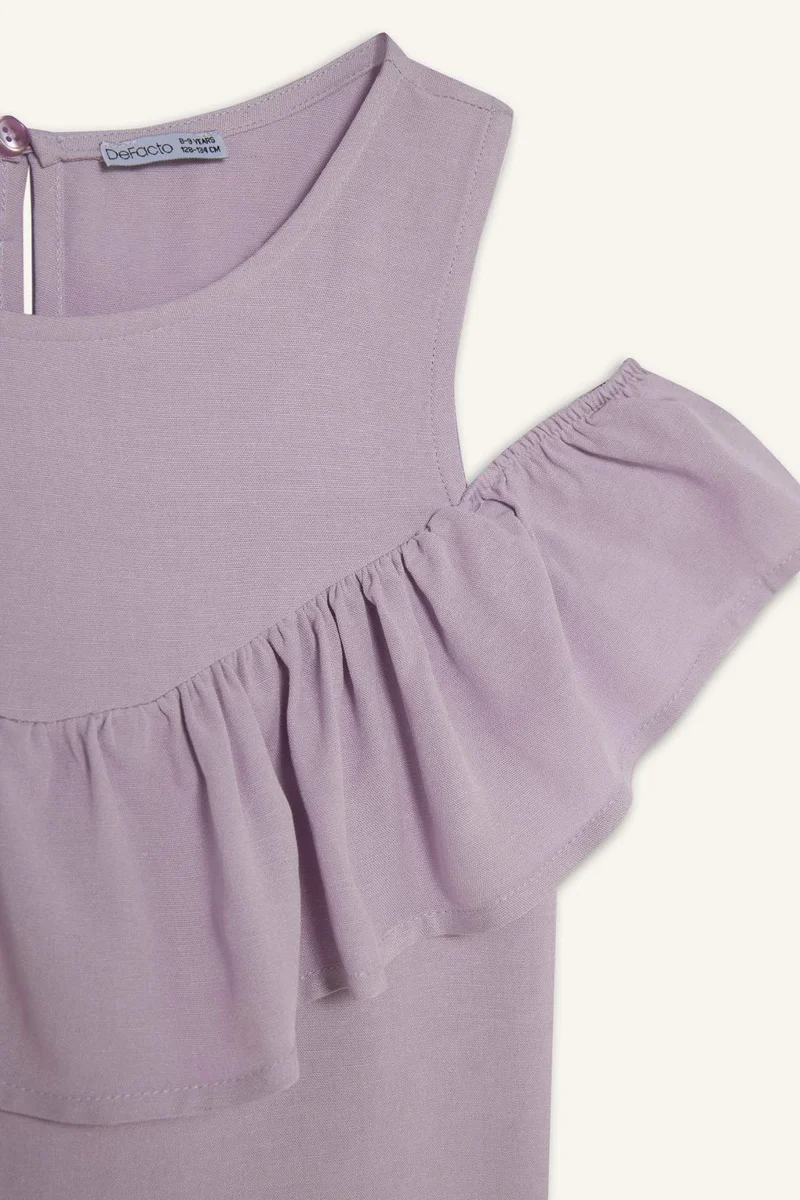DeFacto Girl Regular Fit Short Sleeve Blouse