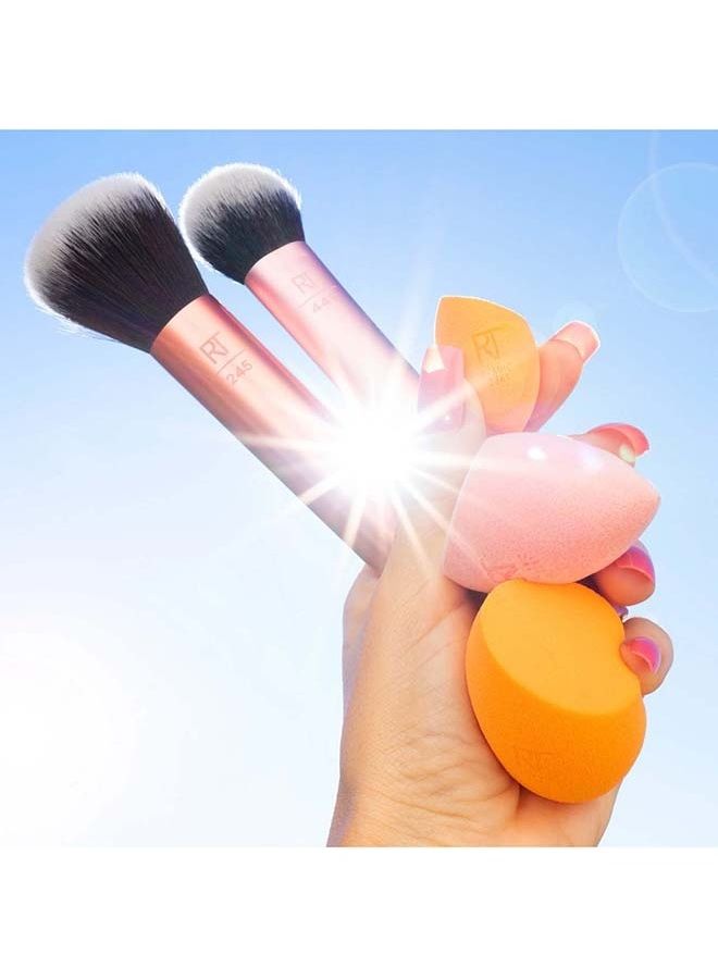 REAL TECHNIQUES Rlt Everything Face Brush Brown - Image 3