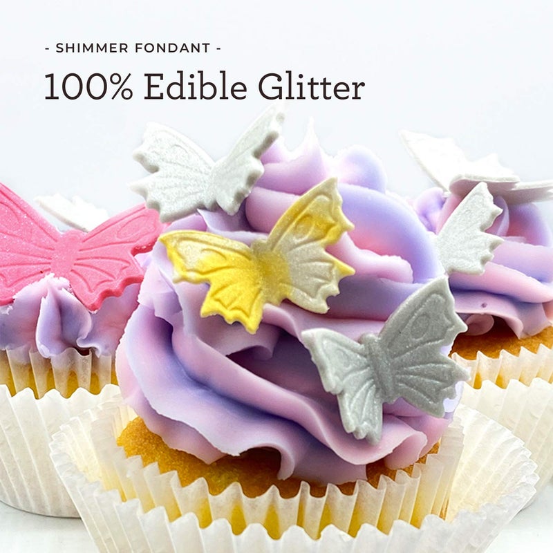 Satin Ice Pearl Shimmer Fondant With Edible Glitter (1 Pound, Vanilla) For Cake Decorating - Image 5