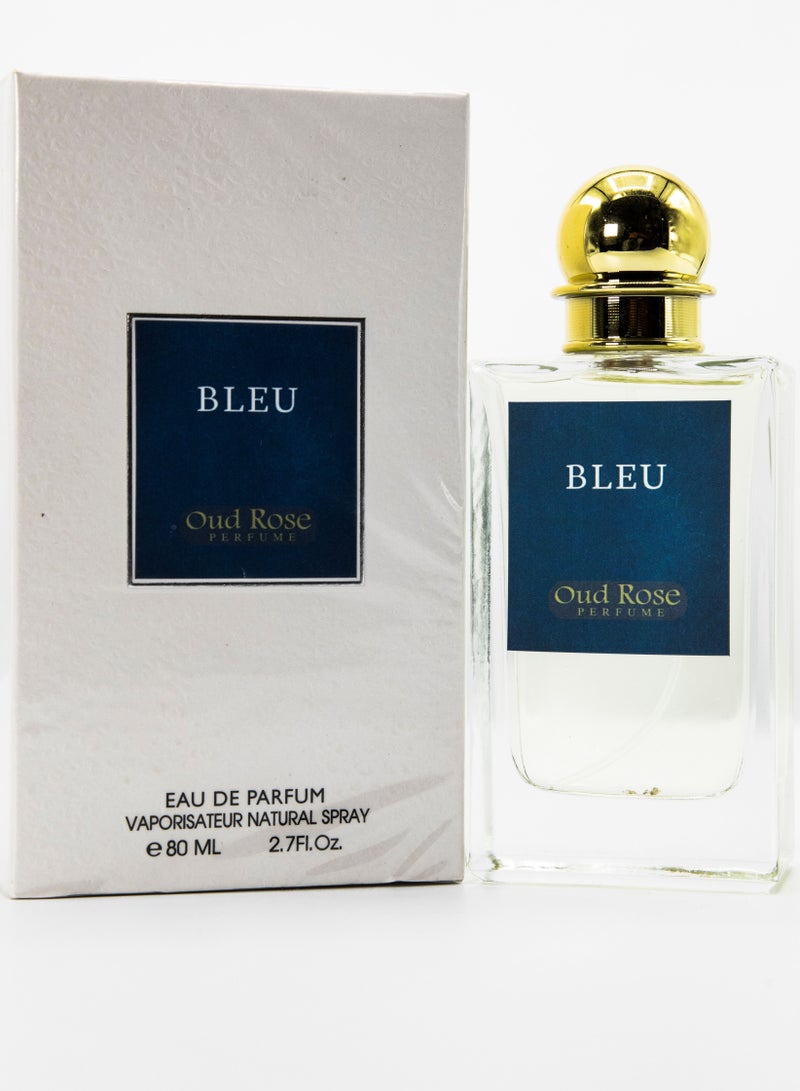 Oud Rose Perfumes Blue For Unisex Eau De Perfume 80ml - Image 1
