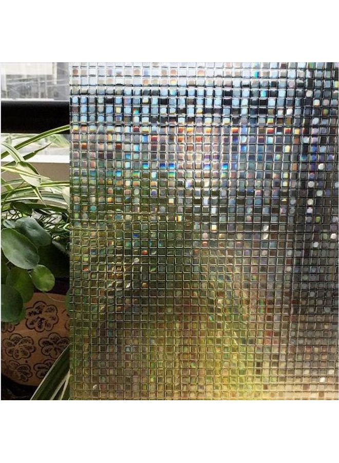 NIBEMINENT Glue Static Decorative Window Film Clear 40x200cm - Image 2