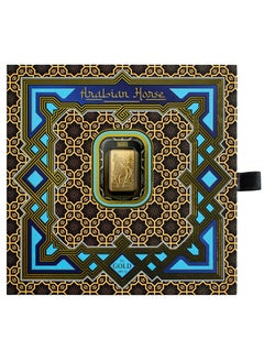 Arabian Horse 5g Pure Gold Bar with Pendant Frame
