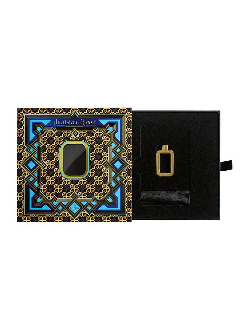 PAMP - Arabian Horse 5g Pure Gold Bar with Pendant Frame - Image 1