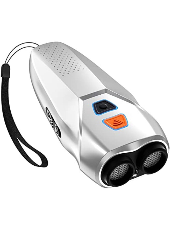 Generic Dog Barking Control Devices Dual Sensor Anti Barking Device with Training/Deterrent Modes Dog Whistle to Stop Barking Ultrasonic Dog Barking Deterrent with LED Flashlight 25 FT Range Rechargeable  - Image 1