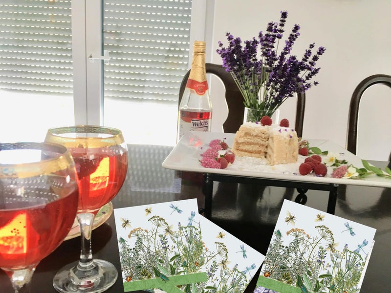 12 Styles Assorted Valentine Napkins for Decoupage a Variety of Flower Napkins Assorted Mother's Day Napkins Decorative Paper for Decoupage Beautiful Spring Paper Napkins for Decoupage 1 Each 6.5 - Image 5