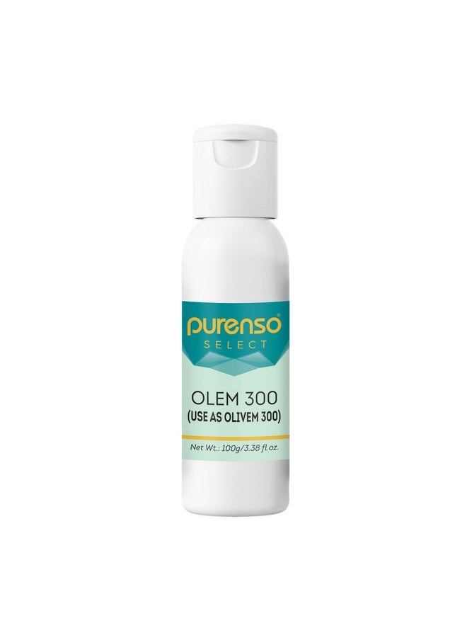 PURENSO - Select Olem 300 (Use As Olivem 300) 100G For Lotion Cream Making & Cosmetic Formulation Cosmetic Grade - Image 1