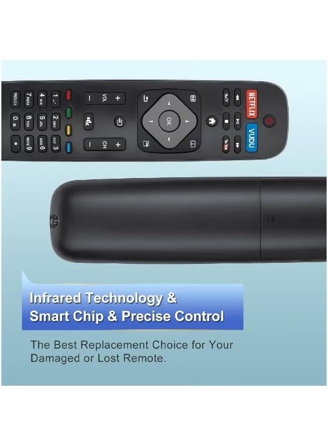 زومي جهاز تحكم عن بعد بديل لأجهزة تلفزيون فيليبس الذكية، متوافق مع جميع أجهزة تلفزيون فيليبس الذكية LCD LED 2K 4K UHD - Image 4