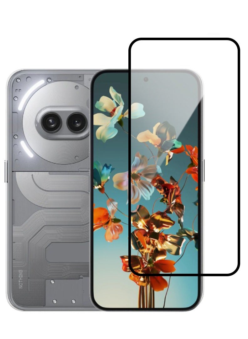 رفع القضية واقي شاشة لهاتف لا شيء هاتف 2A Plus 9H، طبقة من الزجاج المقسى، خالية من الفقاعات، سهلة التركيب، تغطية كاملة، مضادة للخدش وحساسة اللمس - Image 1