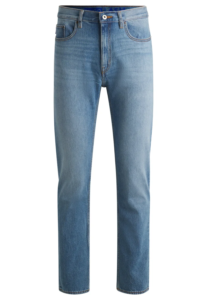 HUGO Slim-fit jeans in blue comfort-stretch denim