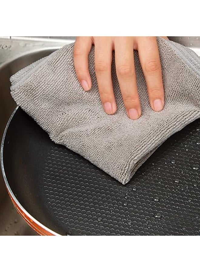 Manful 500 GSM Microfiber Cleaning Cloth 24Pcs – 40 * 40cm Ultra Thick Car Drying Towels, Premium Microfiber Towels for Car Wash, Detailing, Polishing, Scratch-Free - Image 5