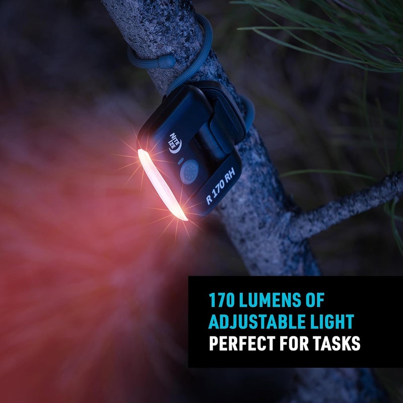 Nite Ize Radiant 170 Rechargeable Task Light with Magnetic Mount and Gear Ties - Image 3