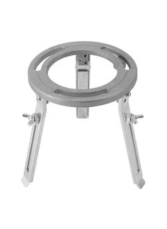Thoraya Oil Burner Tripod Stand Iron Adjustable Height Anti Slip Base Laboratory Heating Support Tripod Stand for Chemical Experiments  - Image 2