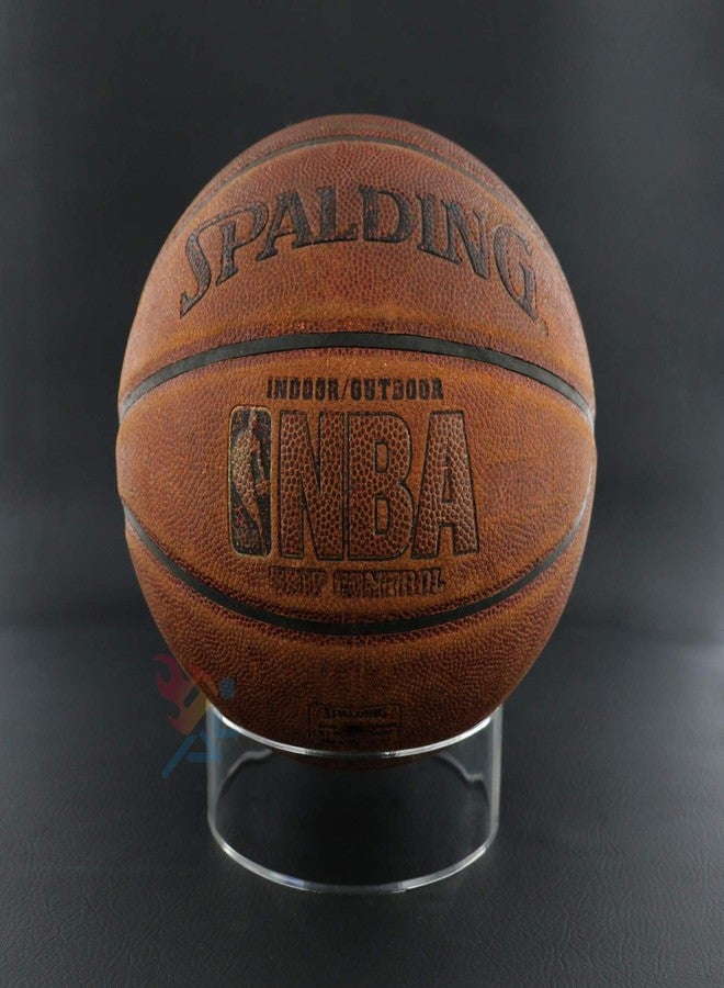 OnFireGuy 6" x 2" Clear Acrylic Beveled Ring for Basketballs, Soccer Balls, & Volleyballs - Image 2