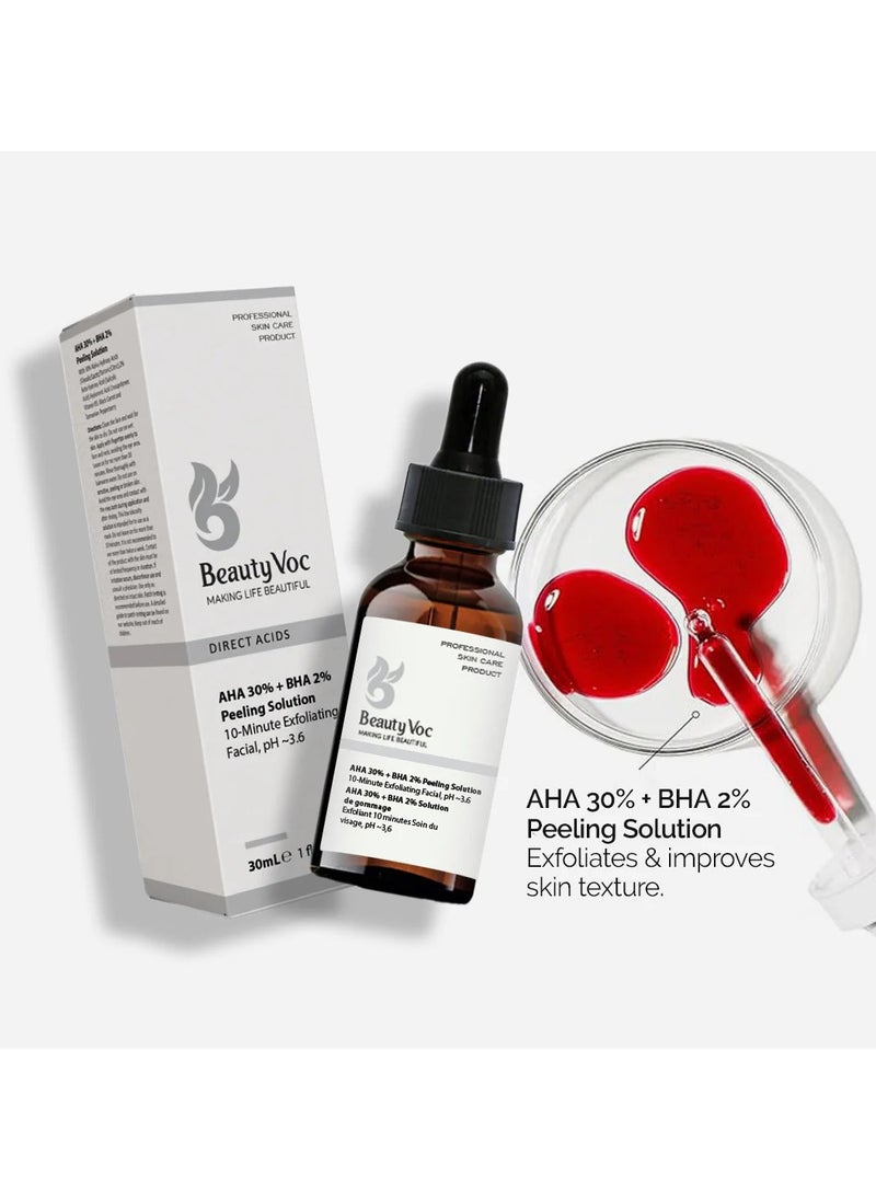 BEAUTY VOC АНА 30%+ВНА 2% Peeling Solution,30ml  - Image 1
