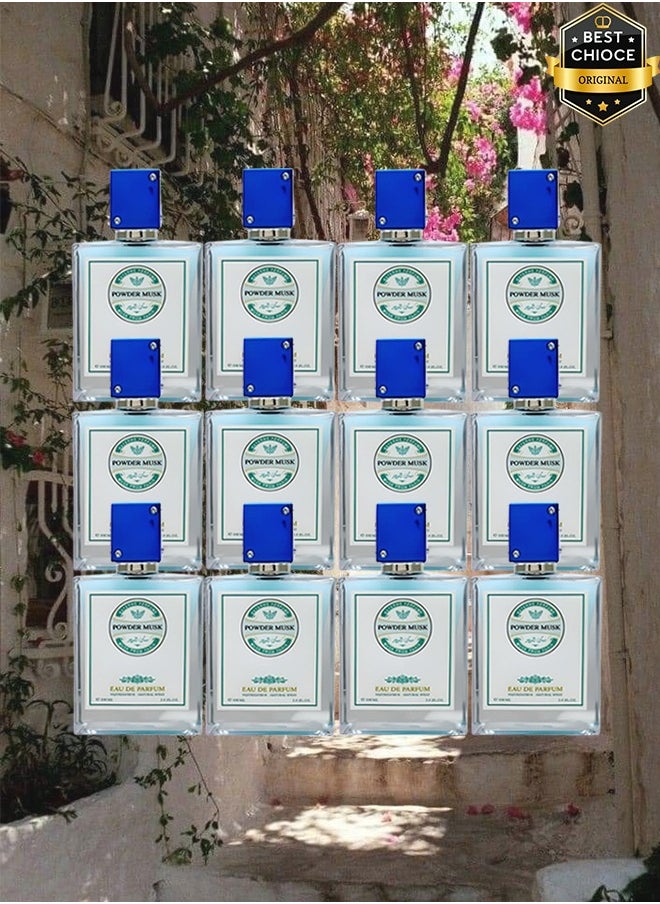 مسك 12 قطع عطر باودر مسك 100 مل  - Image 1