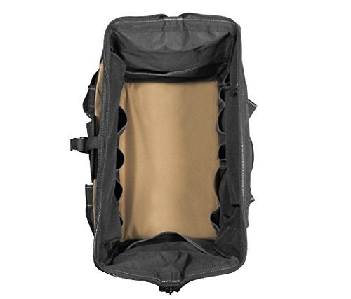 Custom Leathercraft CLC Custom Leathercraft 1535 Tote Bag with Top Plastic Tray, 18 in., 37 Pocket - Image 3