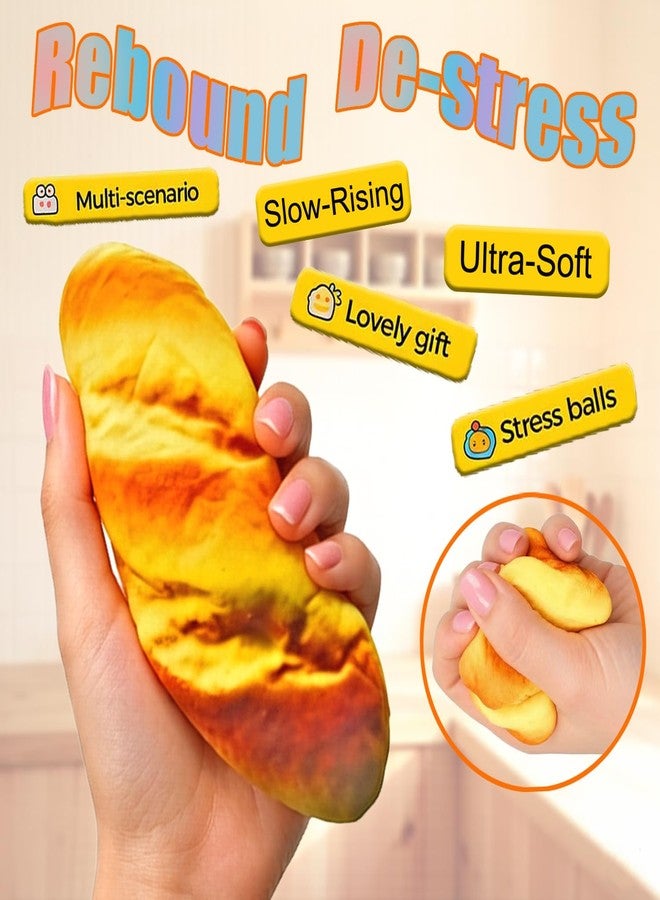 Huastyle Dumplings Squishy Slow Rising Bun for Kids, Soft Squishies Bread Stress Relief Toy for Anxiety, Cute Scented Fidget Toy Hand Pillow for Kids and Adults - Image 5