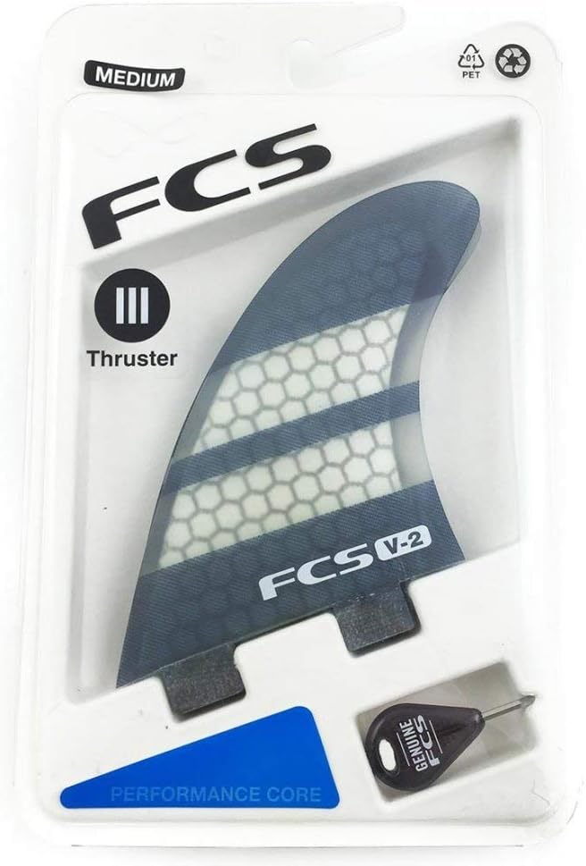 FCS V2 PC Tri Fin Set  HighPerformance Fins for Fast Critical Surfing - Image 3