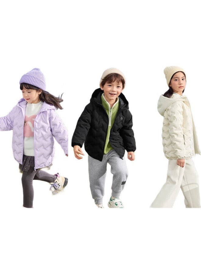 Children'S Lightweight Down Jacket Boys And Girls Winter Coat, For Older And Younger Kids, Trendy, 208424107255