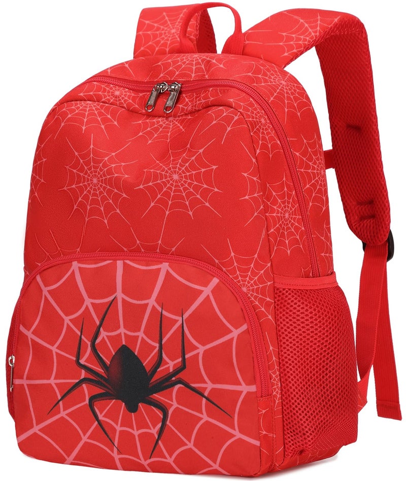 JIANYA Toddler Boy Backpack, Kindergarten Kids Backpack for School Mochilas Escolares Para Ninos Ages 5-8, 15" Red - Image 1