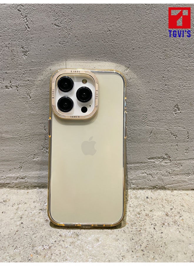 TGVI'S TGVIS Grace jelly series case for iPhone 14- gold  - Image 2