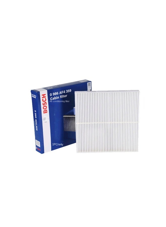 Bosch Single-effect Air Conditioning Filter, Car Air Conditioning Filter, 0986af4359, Compatible With Dongfeng Qichen T60/t60 Ev And Others - Image 1