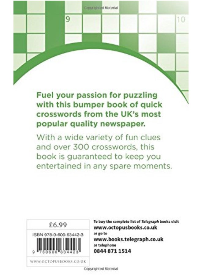 The Telegraph All New Big Book of Quick Crosswords 7  - Image 2